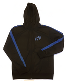 Ice blue stripes hoodie - ice clothing store